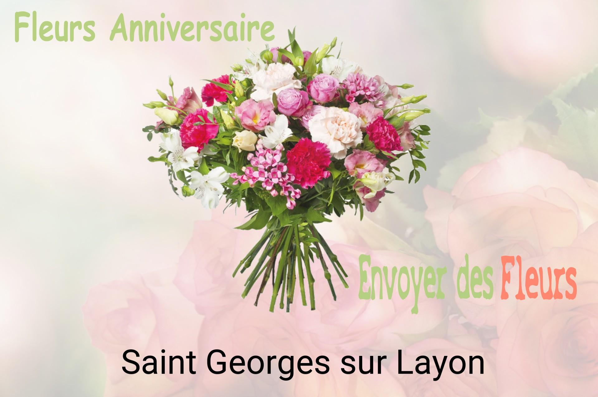 Bouquet de fleurs d’anniversaire livré à Saint-Georges-sur-Layon