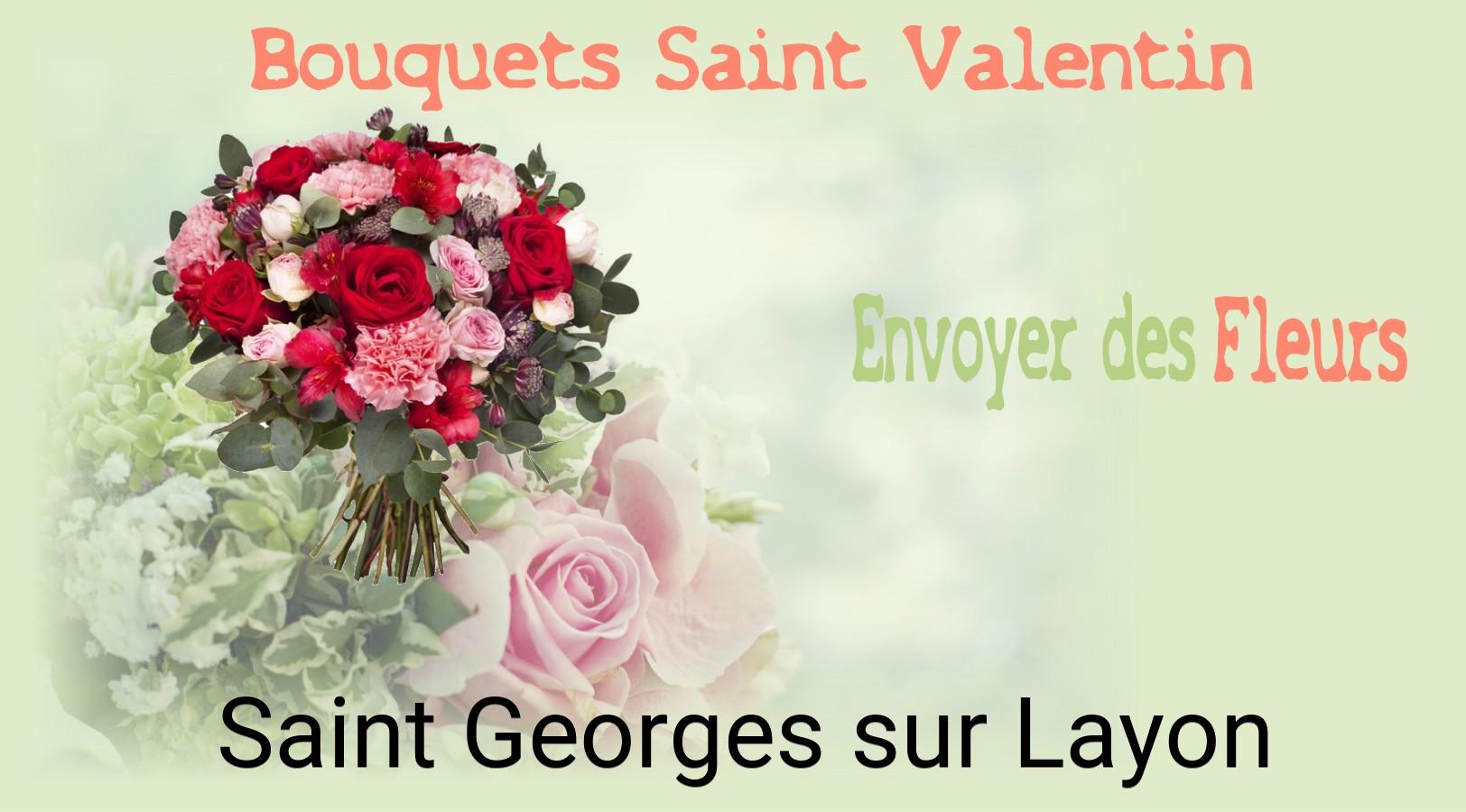 Roses de Saint-Valentin livrées à Saint-Georges-sur-Layon